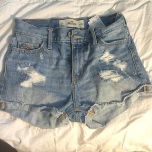 Hollister High Waisted Shorts