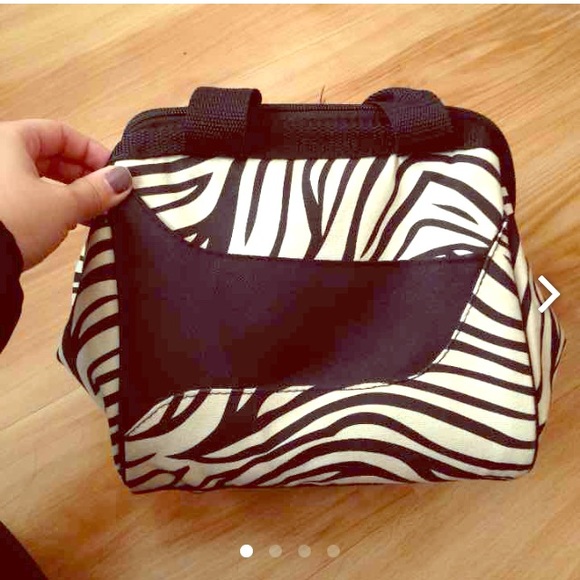 ❤️SOLD❤️Zebra Fashion Lunch bag