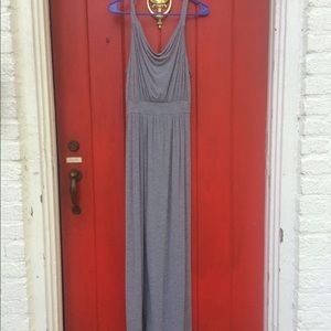 Gray Maxi Dress