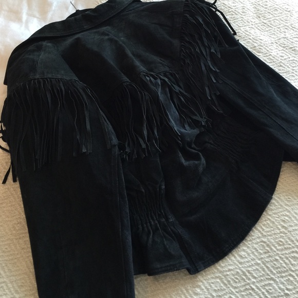 Vintage fringe jacket