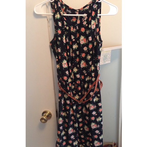Floral print dress
