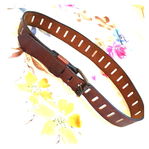 Vintage Genuine Leather Belt
