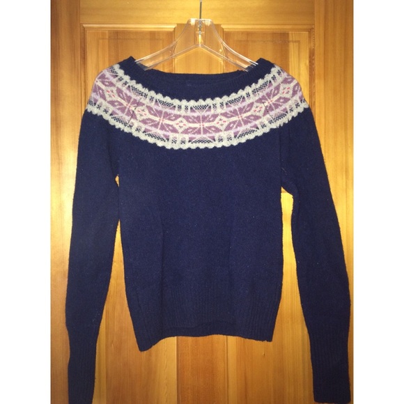 Fair Isle American Eagle Sweater