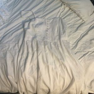 American Eagle white knee-length dress