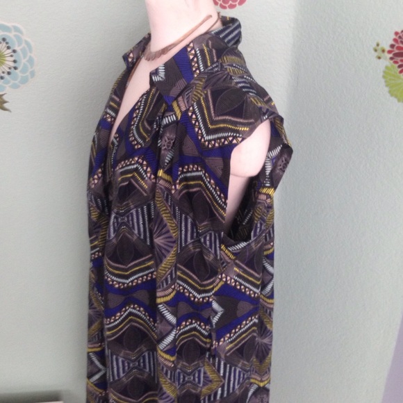 Long Aztec Tunic/Dress - Picture 3 of 3