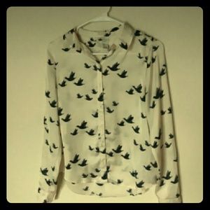 Thin Silky Dove Long Sleeve