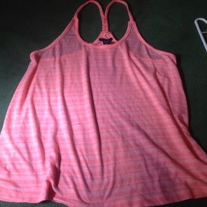 Neon pink tank