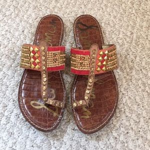 Sam Edelman beaded sandals