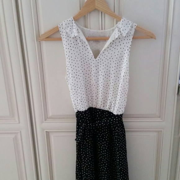 *sold* Ann Taylor Loft polka dot dress - Picture 3 of 4