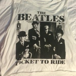 Forever21 High low Beatle tank tops