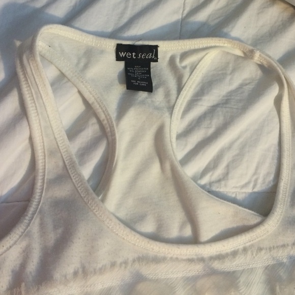 Wet Seal Ruffled Racerback Tank - Picture 2 of 3