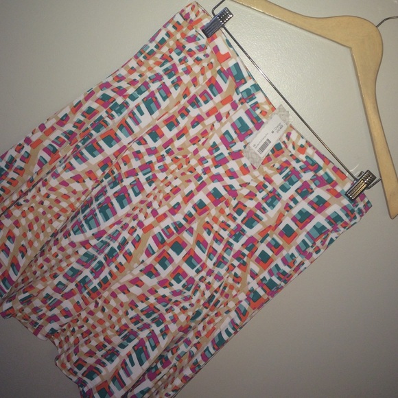 Colorful, easy and breezy printed  summer skirt