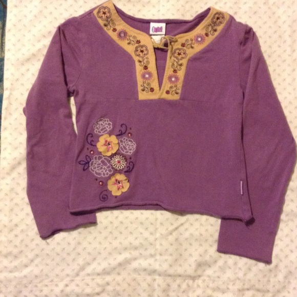 Girls 2 pc top and skirt set - Picture 2 of 2