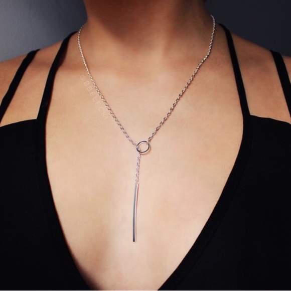 Jewelry - Silver Bar Necklace For Samantha!