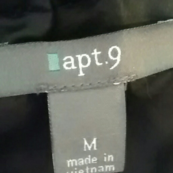 Jacket Apt 9 size Medium. Black - Picture 3 of 3