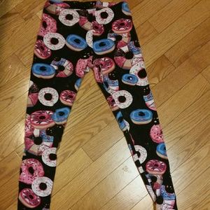 H&M YUMMY doughnut leggings