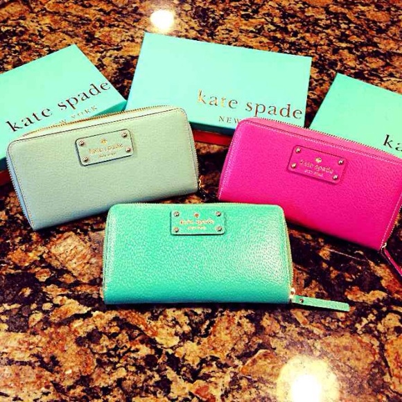 kate spade Clutches & Wallets - Kate spade new in box leather wallet