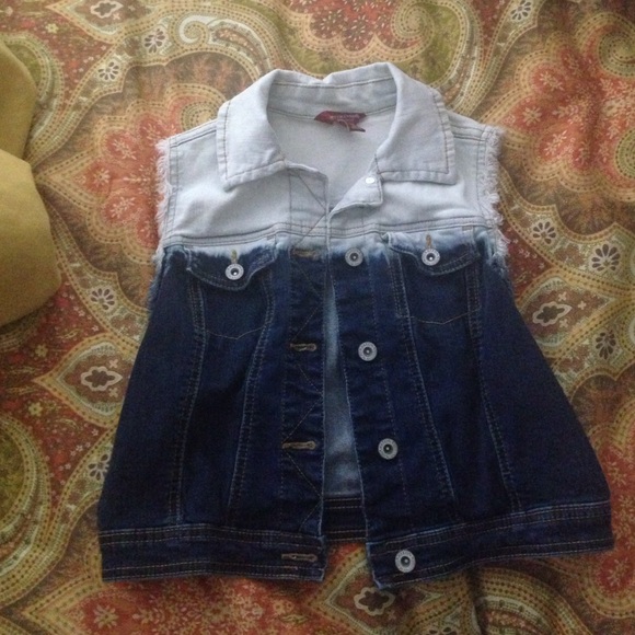 Denim jacket/vest, barley worn!