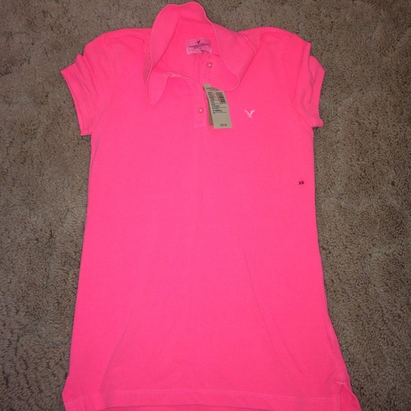 Polo style American eagle shirt - Picture 2 of 3