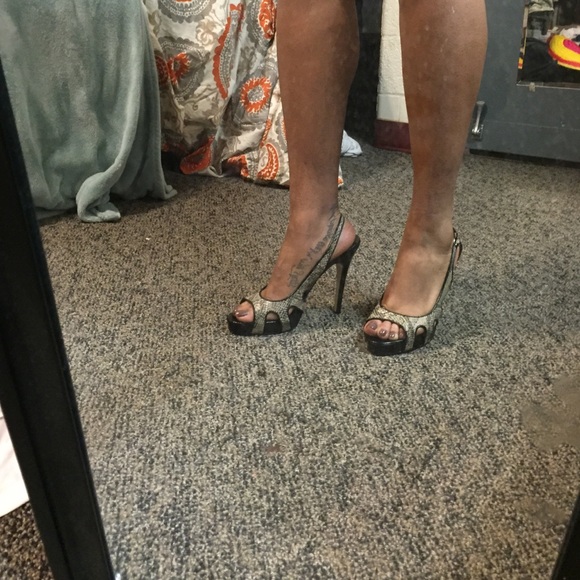 Joey Shoes - Croc Skin Slingbacks!