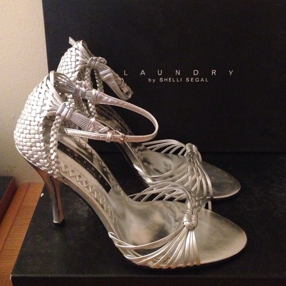 Laundry by Shelli Segal Shoes - Laundry silver high heels