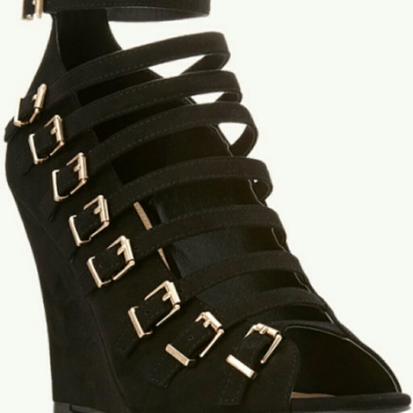 Black forever 21 wedges