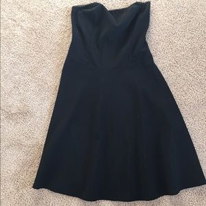 Charlotte Russe black strapless dress