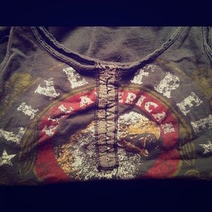 Free People 'bike week' tank top