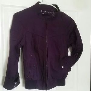 Purple Jean Jacket. Super cute!