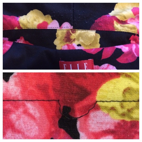 Pink and Yellow Floral Blazer - Picture 4 of 4