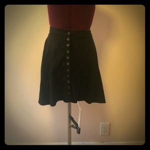Urban outfitters black skater skirt