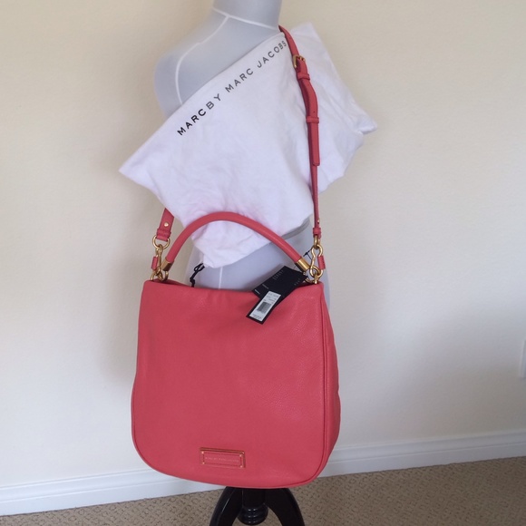 Marc by Marc Jacobs leather tote in Rosh Bush