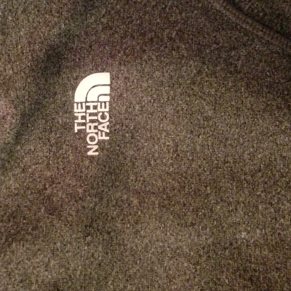 North Face Hoodie in the color Light Charcoal - Picture 3 of 3
