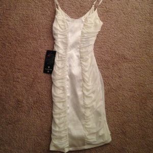 White Bebe dress