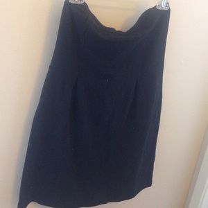 Black Strapless Dress