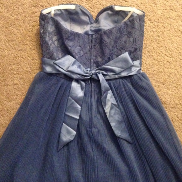 Sweet heart periwinkle dress - Picture 3 of 3