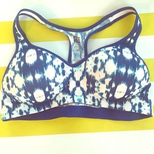 Blue/White Victoria's Secret Sports Bra