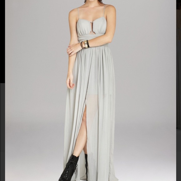 BCBGeneration cut out maxi dress