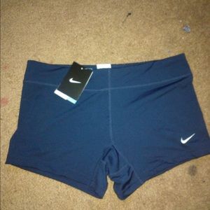 Nike mediums women's dri-fit blue spandex