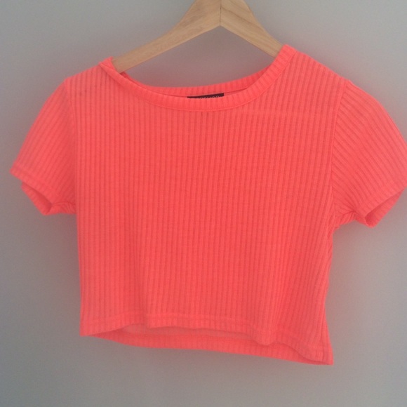 Topshop ribbed crop top