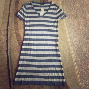 BCBG MAXAZRIA striped sweater dress size small