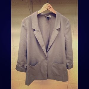 Taupe H&M Boyfriend Blazer