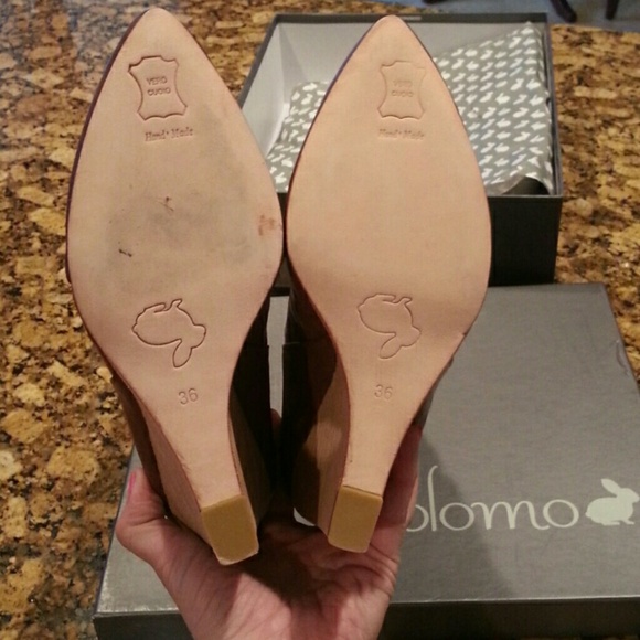 Plomo Dominique "Toffee Kid" Wedge Booties - Picture 2 of 4