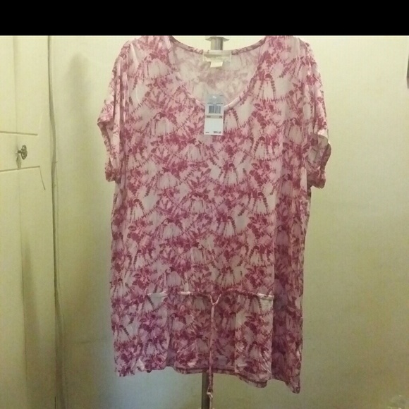 SOLD Michael Kors Pink & White SOLD