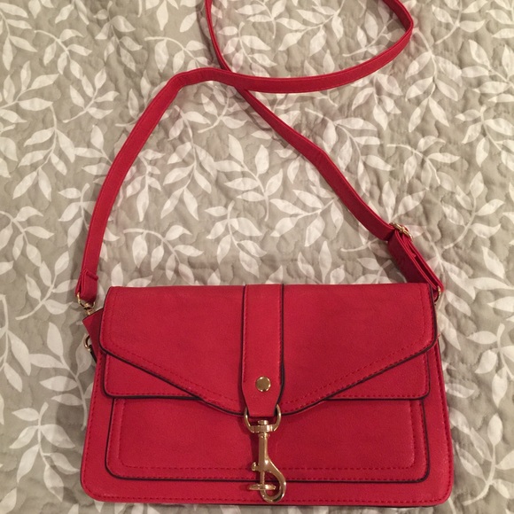 Red Crossbody Price is Firm