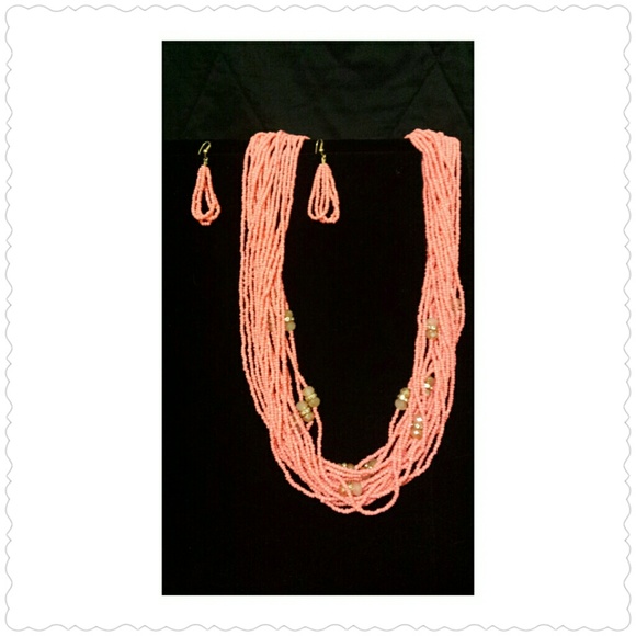 Necklace with earings