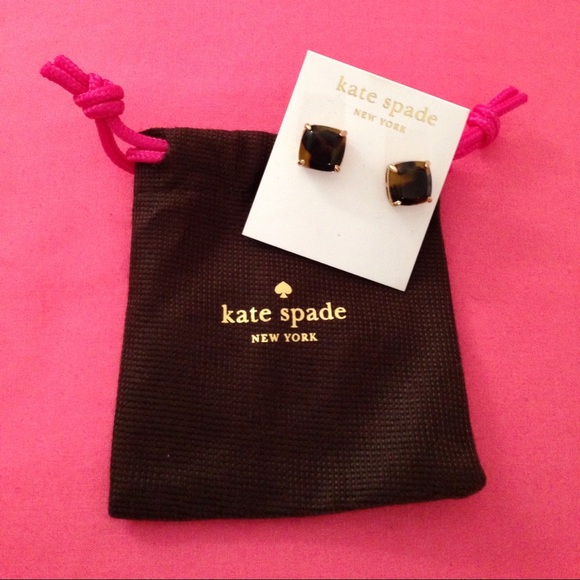 Tortoise Shell Kate Spade Studs