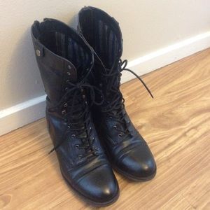 Black Steve Madden Boots