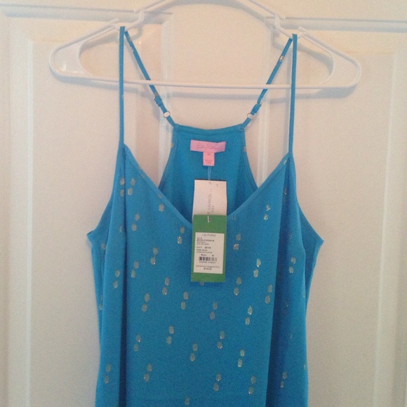 *NEW* Lilly Pulitzer Dusk Strappy maxi dress. - Picture 3 of 4