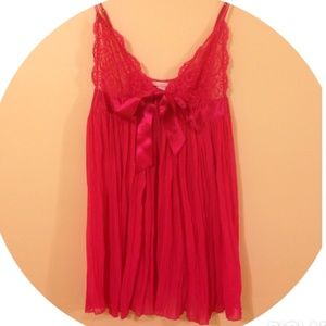 Victorias Secret Magenta Teddy Nightie